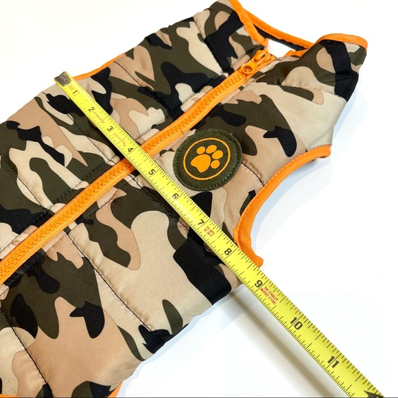 SimplyDog Camo And Orange Patch Bomber - Picture 5 of 8